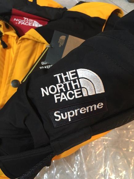 Supreme x The North Face Jacket and VEST Mens XL Yellow RTG Gore-Tex TNF GOLD - Picture 3 of 9